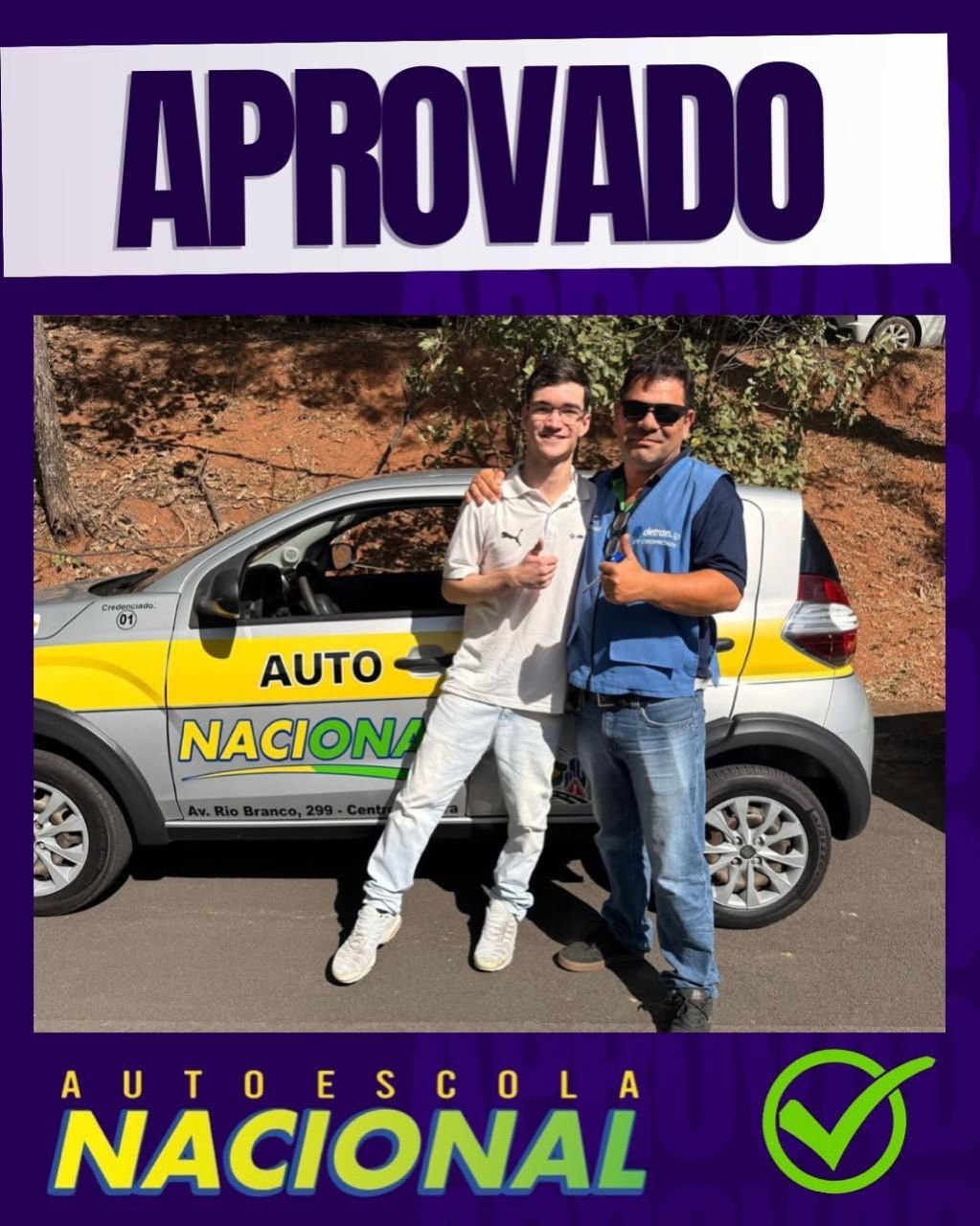 Aluno em aula prática